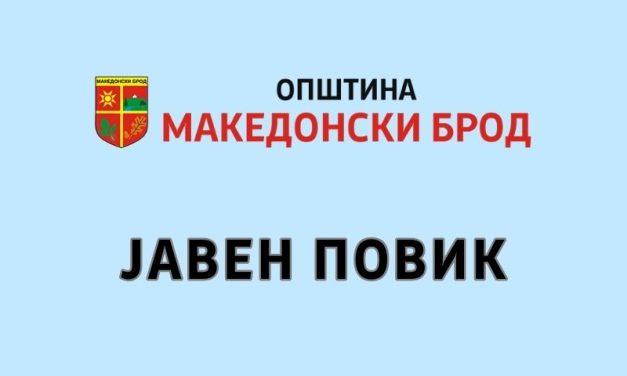 Јавен повик до граѓаните за учество во креирање на Буџетот на Општина Македонски Брод за 2025 година